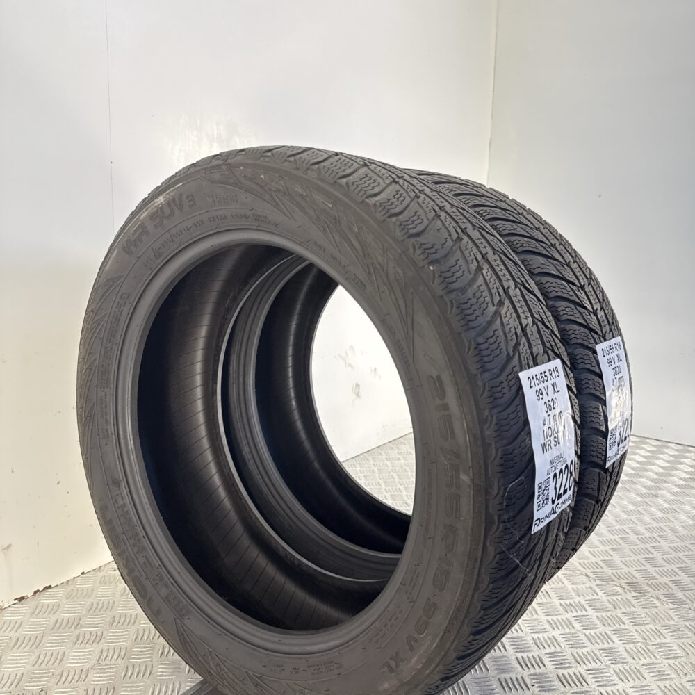 Gomme Usate 215 55 R18 XL 99V NOKIAN WR SUV 3 Invernali - immagine 5