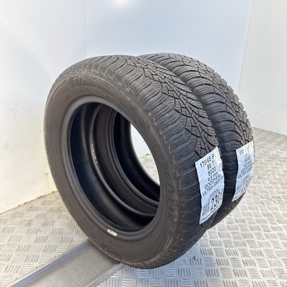 Gomme Usate 175 65 R15 88T Goodyear Ultra Grip 9+ Invernali - immagine 9