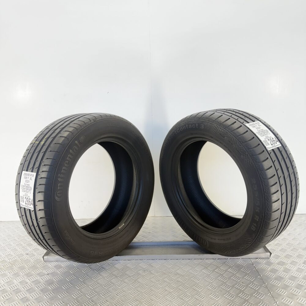 Gomme Usate 255 55 R18 XL 109Y Continental ContiSportContact 3 77% Estive - immagine 5