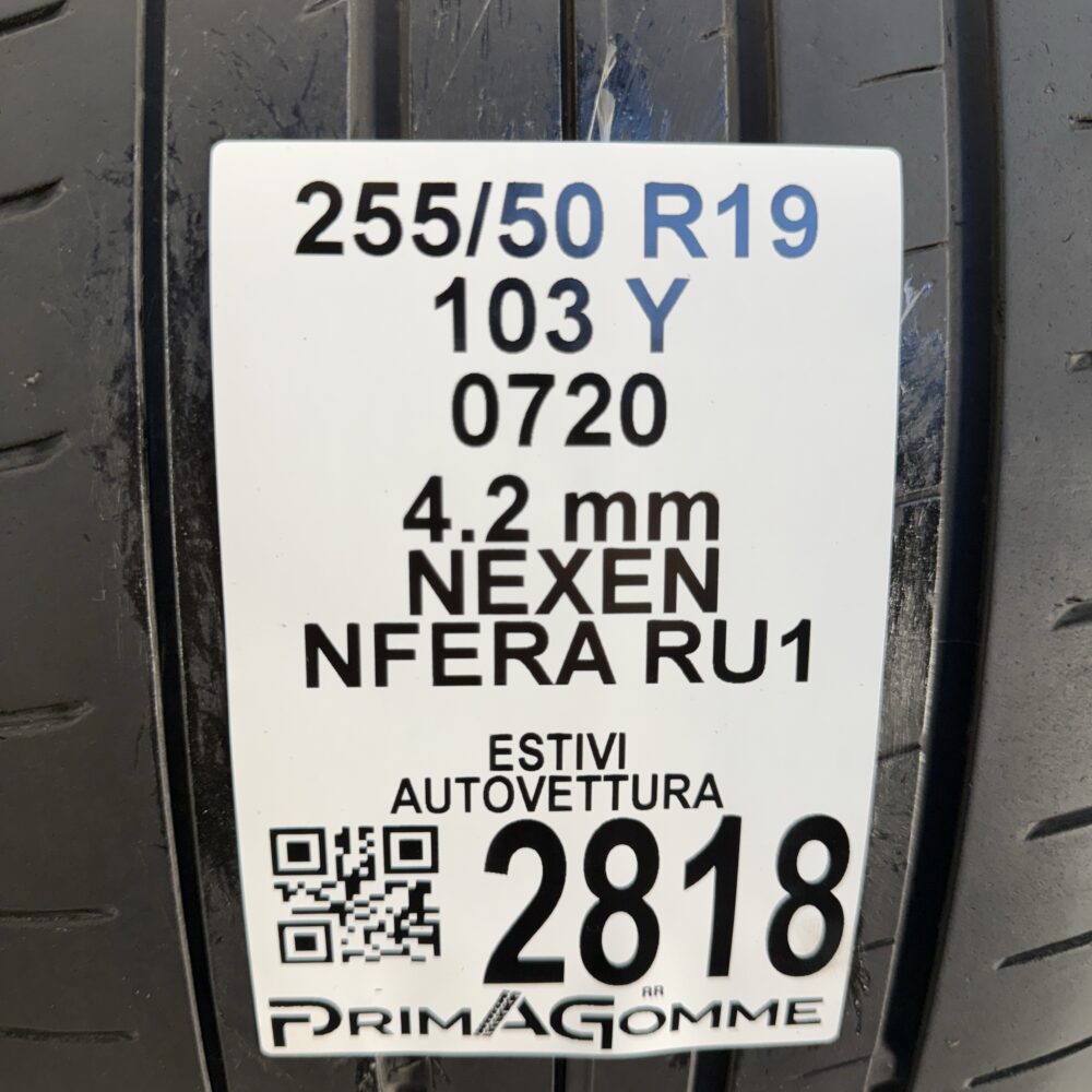 Gomme Usate 255 50 R19 103Y Nexen NFERA RU1 Estive - immagine 3