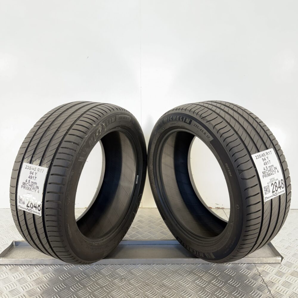 Gomme Usate 235 45 R17 94Y MICHELIN PRIMACY 4 Estive - immagine 6