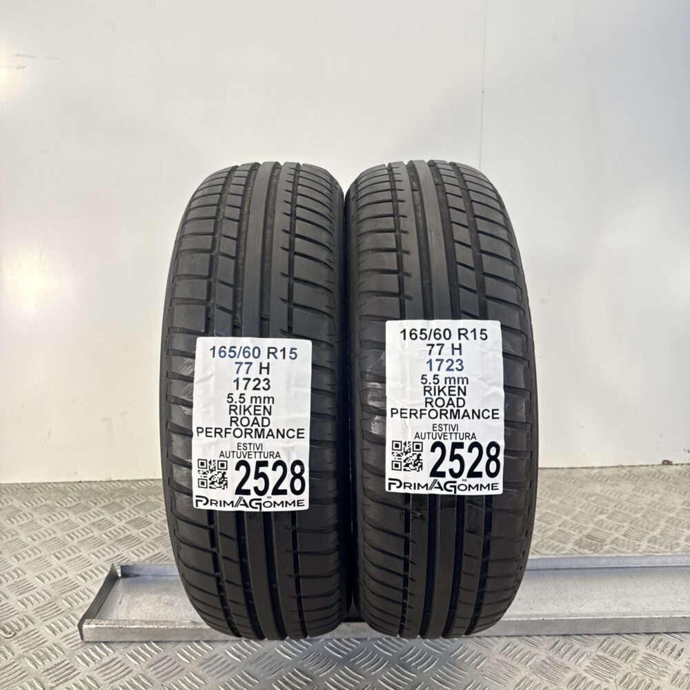 Gomme Usate 165 60 R15 77H Riken Road Performance 79% Estive - immagine 4