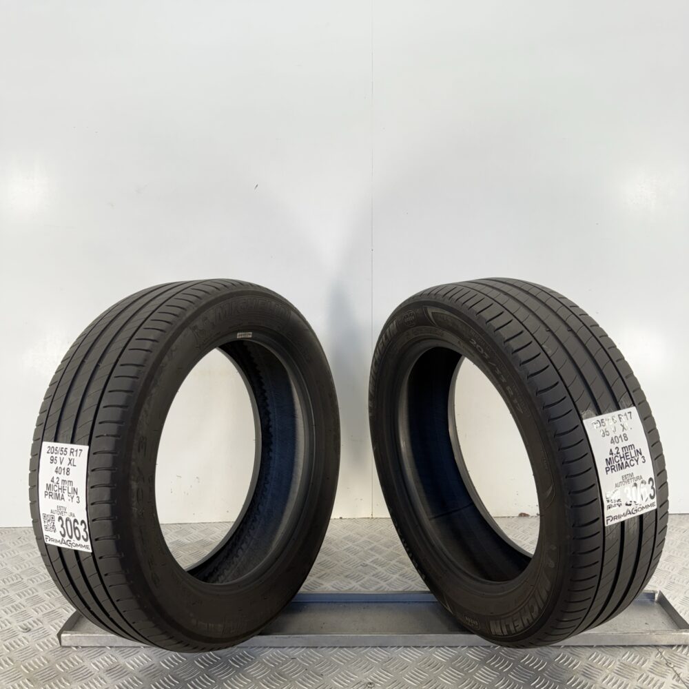 Gomme Usate 205 55 R17 XL 95V Michelin Primacy 3 Estive - immagine 6