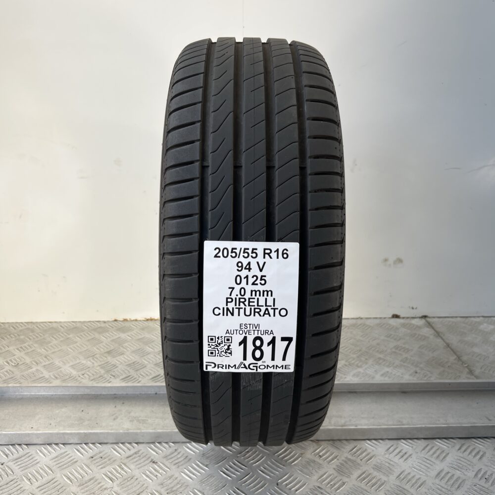 Pneumatico Usato 205 55 R16 94V PIRELLI Cinturato 100% Estivo - immagine 4