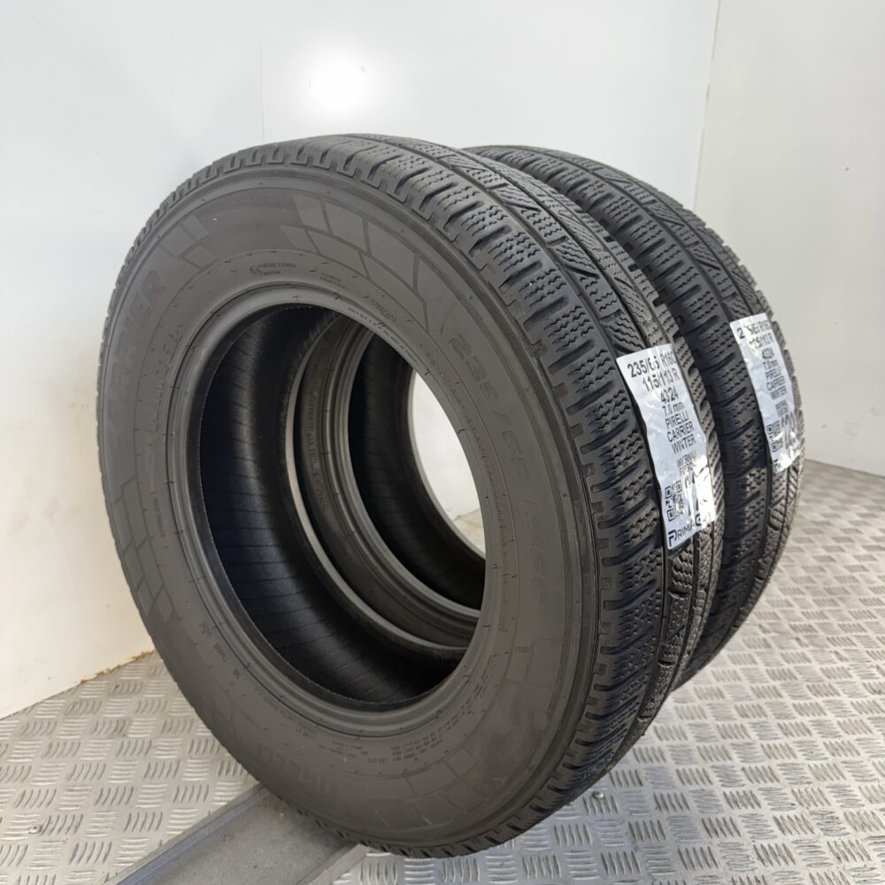Gomme Usate 235 65 R16C 115/113R Pirelli Carrier Winter 78% Invernali - immagine 4