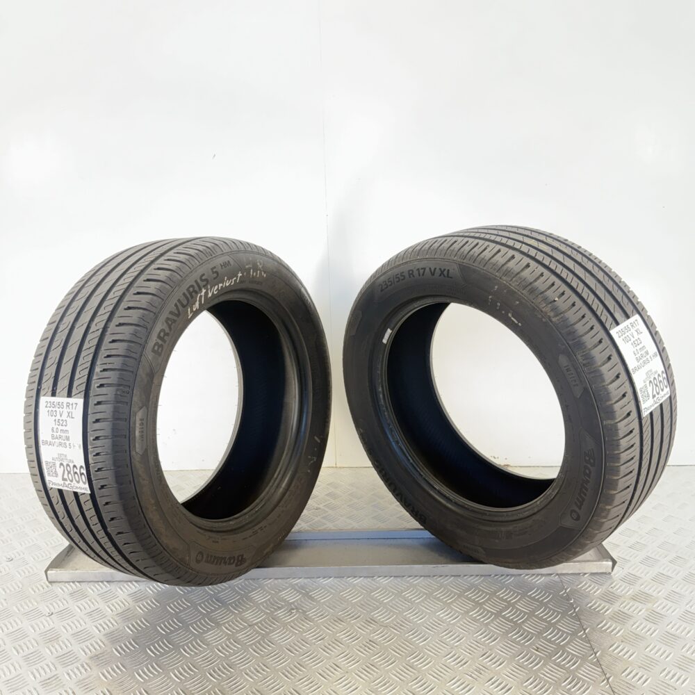 Gomme Usate 235 55 R17 XL 103V BARUM Bravuris 5 HM 86% Estive - immagine 6