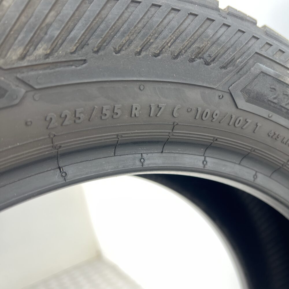 Gomma Usata 225 55 R17C 109/107T BARUM Snovanis 3 72% Invernale - immagine 8