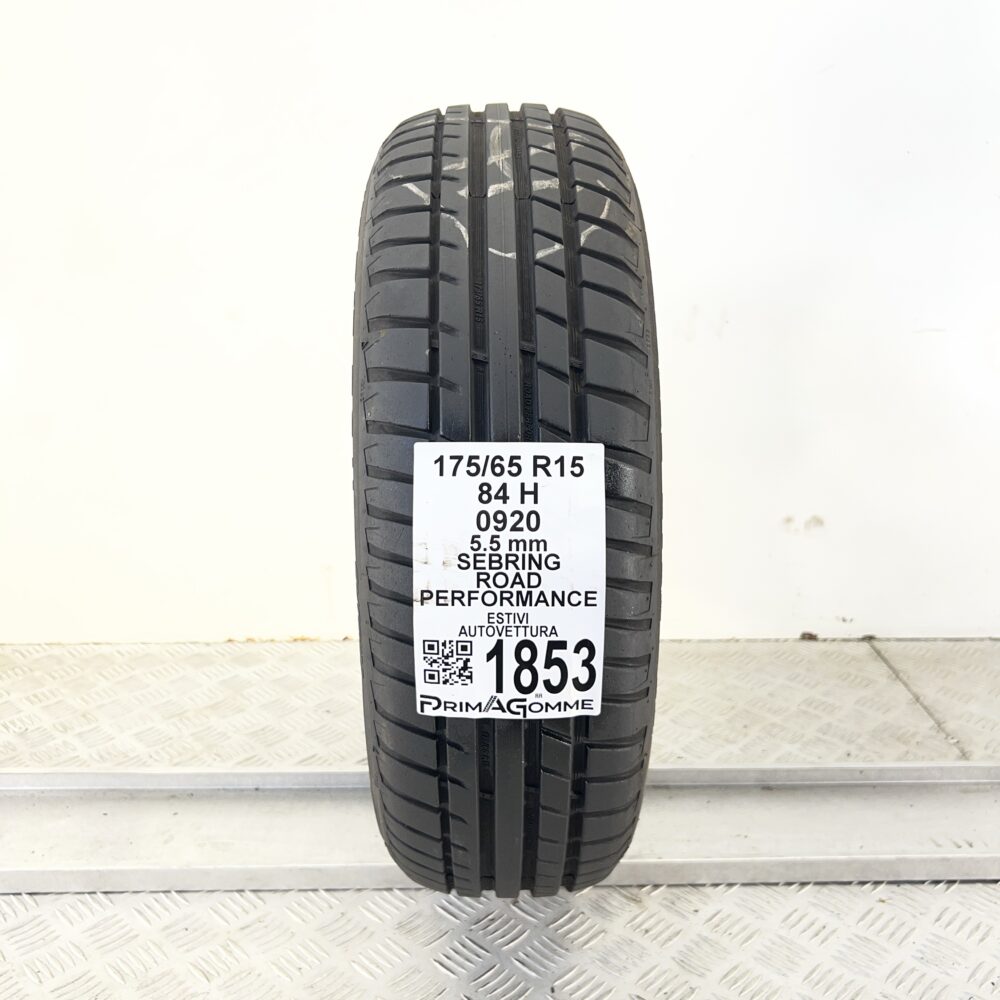 Pneumatico Usato 175 65 R15 84H SEBRING Road Performance 79% Estivo