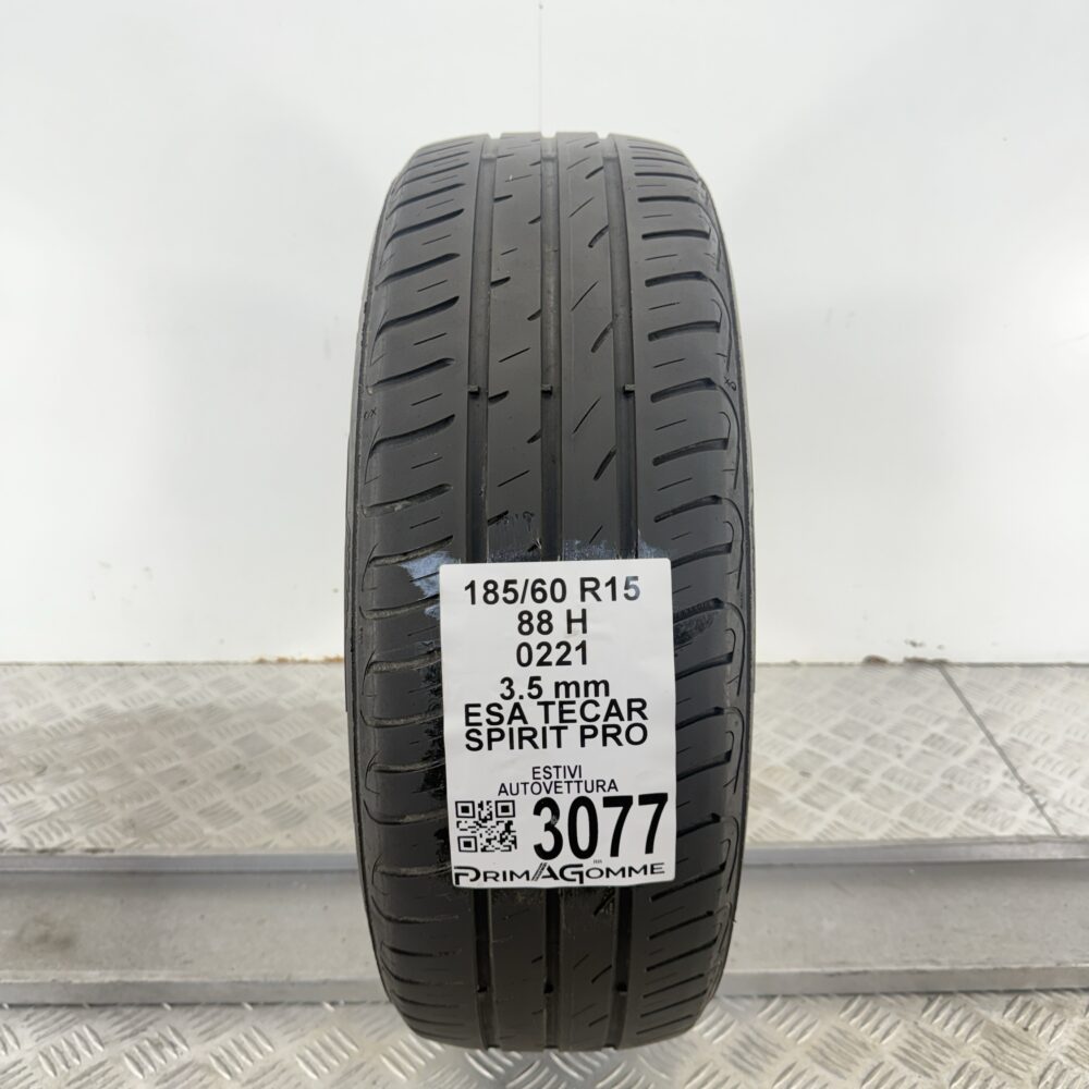 Gomma Usata 185 60 R15 88H Esa Tecar Spirit Pro Estivo