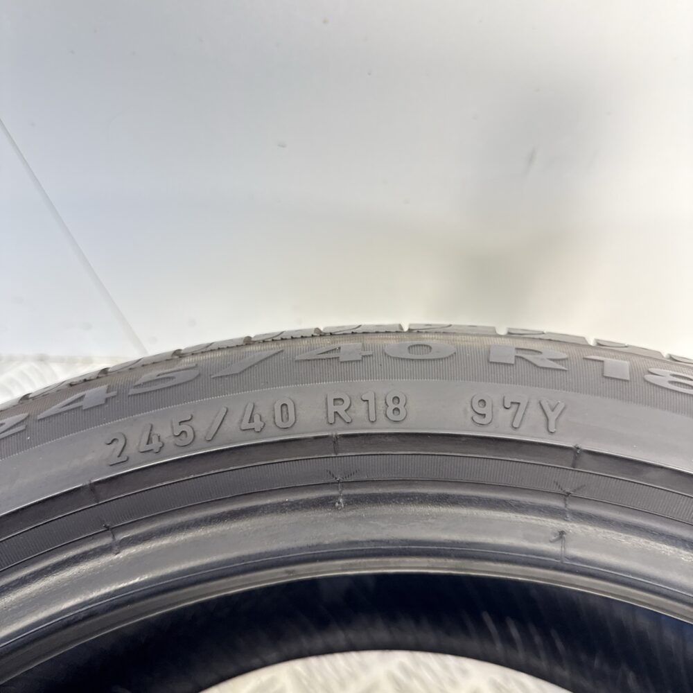 Gomme Usate 245 40 R18 97Y Pirelli Cinturato P7 Run Flat RunFlat 86% Estive - immagine 8