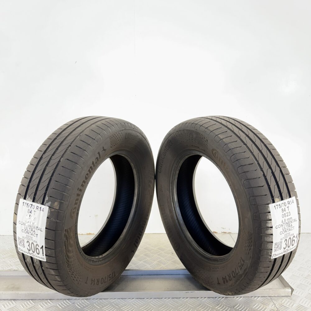 Gomme Usate 175 70 R14 84T Continental Ultra Contact Estive - immagine 6