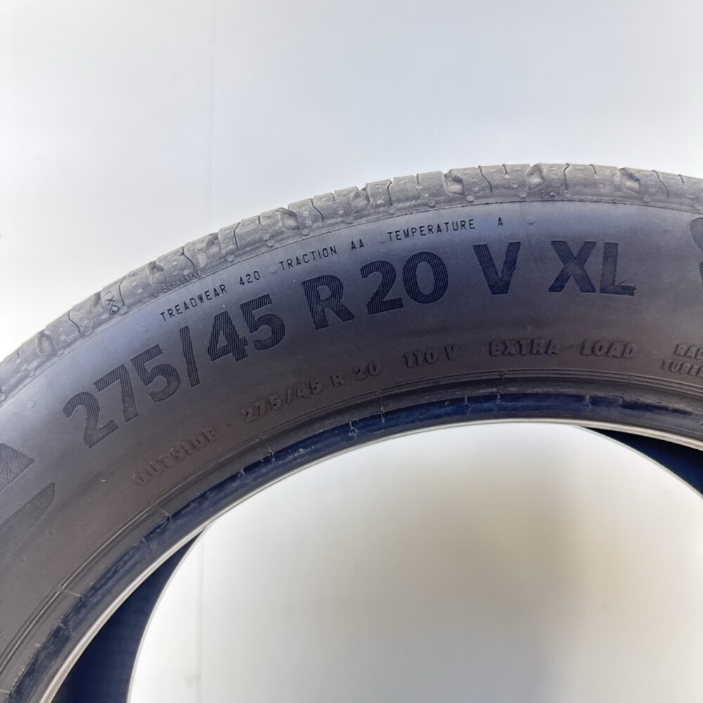 Gomme Usate 275 45 R20 XL 110V Continental EcoContact 6 71% Estive - immagine 8