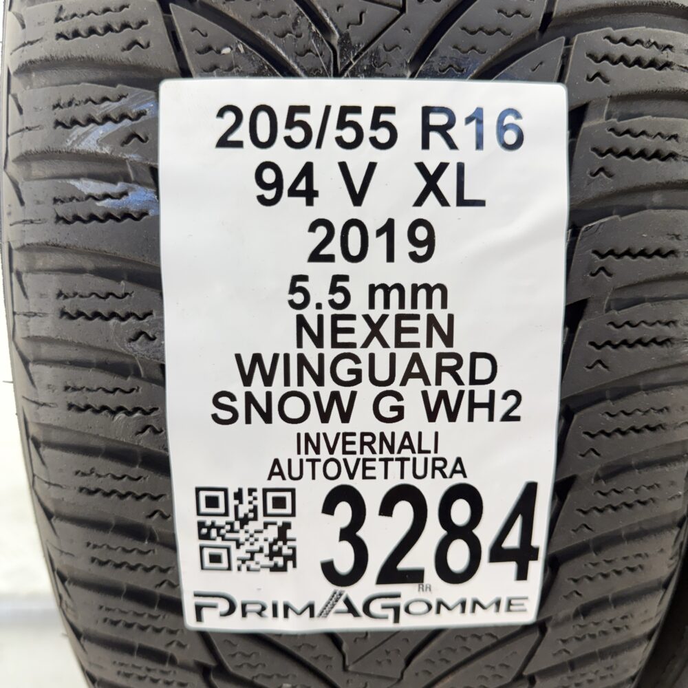 Gomme Usate 205 55 R16 XL 94V Nexen Winguard Snow G WH2 79% Invernali - immagine 3