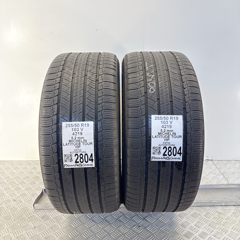 Gomme Usate 255 50 R19 103V Michelin Latitude Tour HP 74% Estive