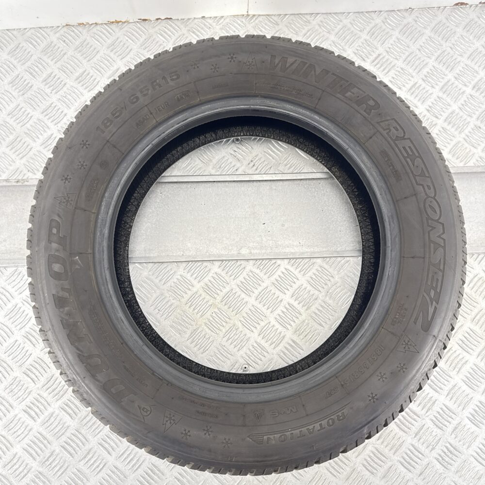 Gomma Usata 185 65 R15 88T Dunlop Winter Response 2 Invernale - immagine 6