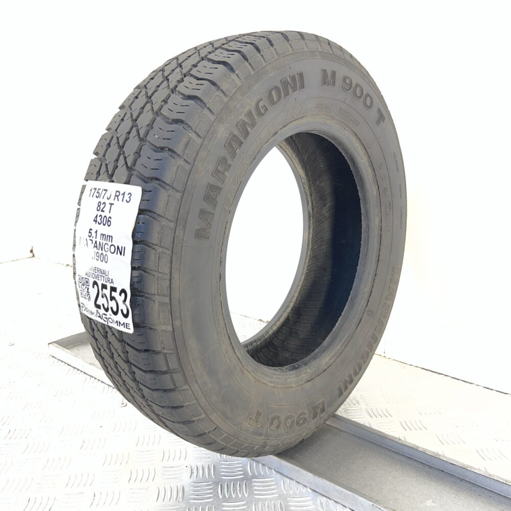 Gomma Usata 175 70 R13 82T MARANGONI M900 Invernale - immagine 5
