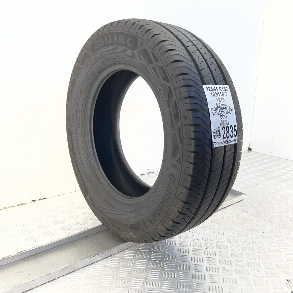 Gomma Usata 225 65 R16C 102/110T Continental VanContact ECO 91% Estivo - immagine 4