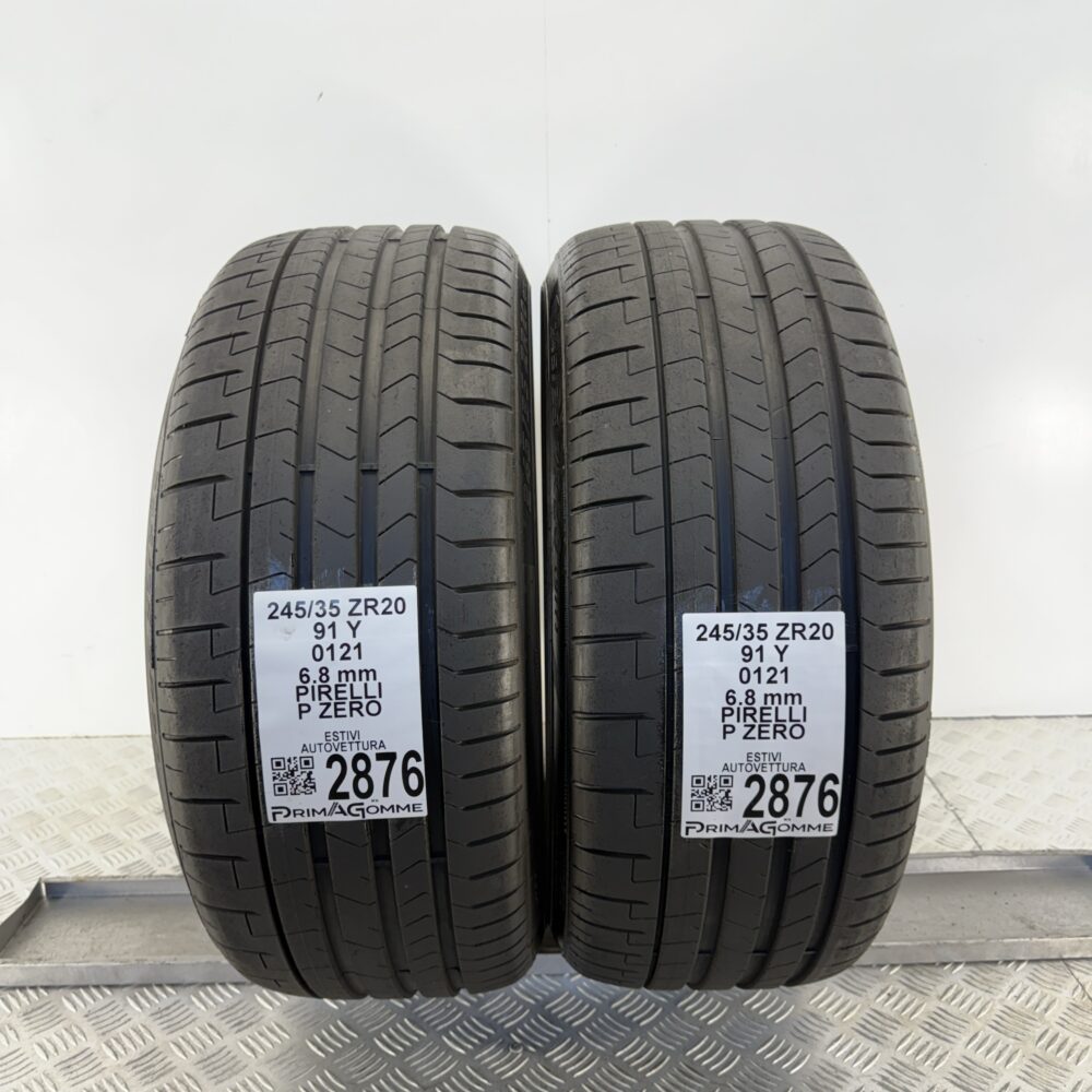 Gomme Usate 245 35 ZR20 91Y Pirelli P Zero 97% Estive