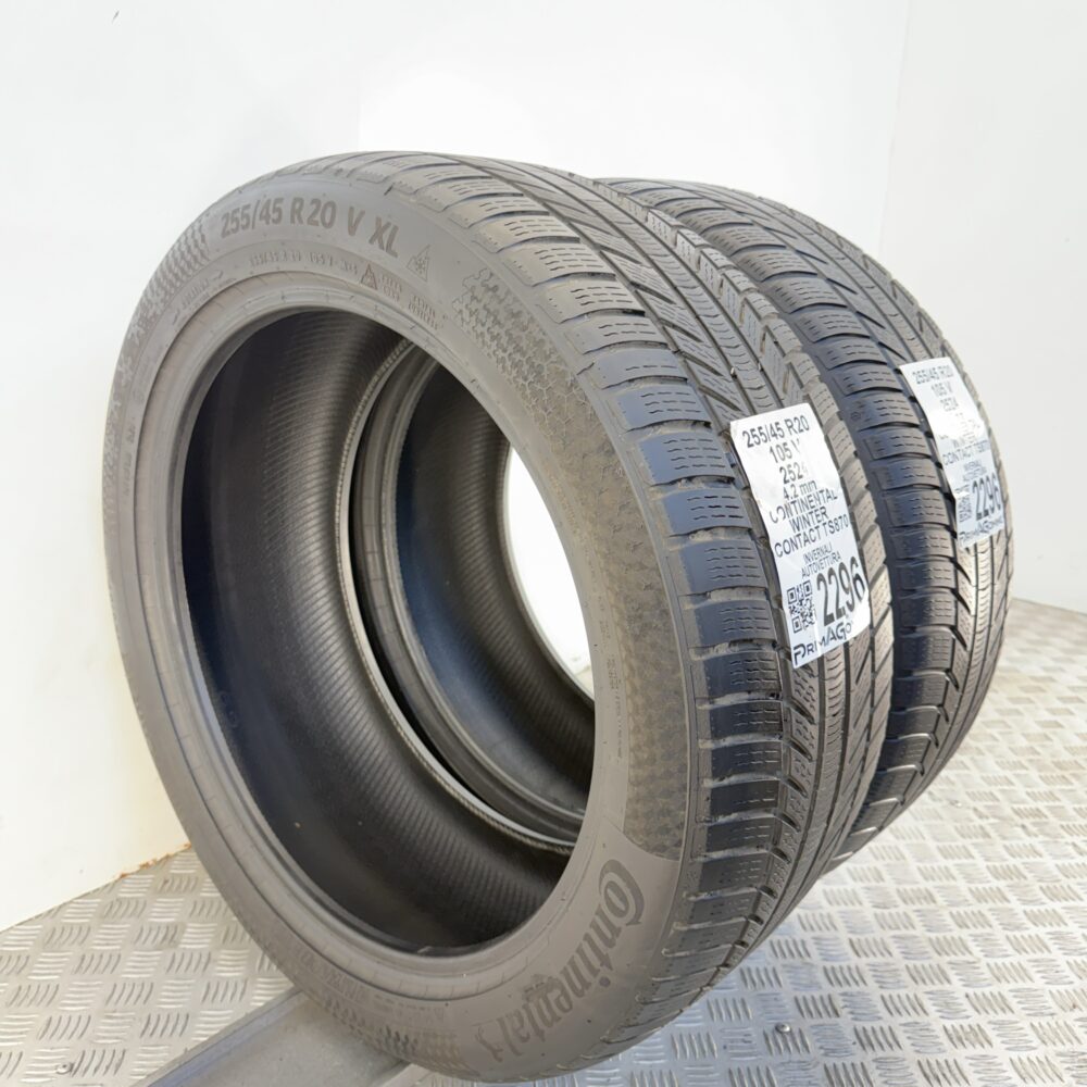 Gomme Usate 255 45 R20 105V Continental Winter Contact TS870 Invernali - immagine 5
