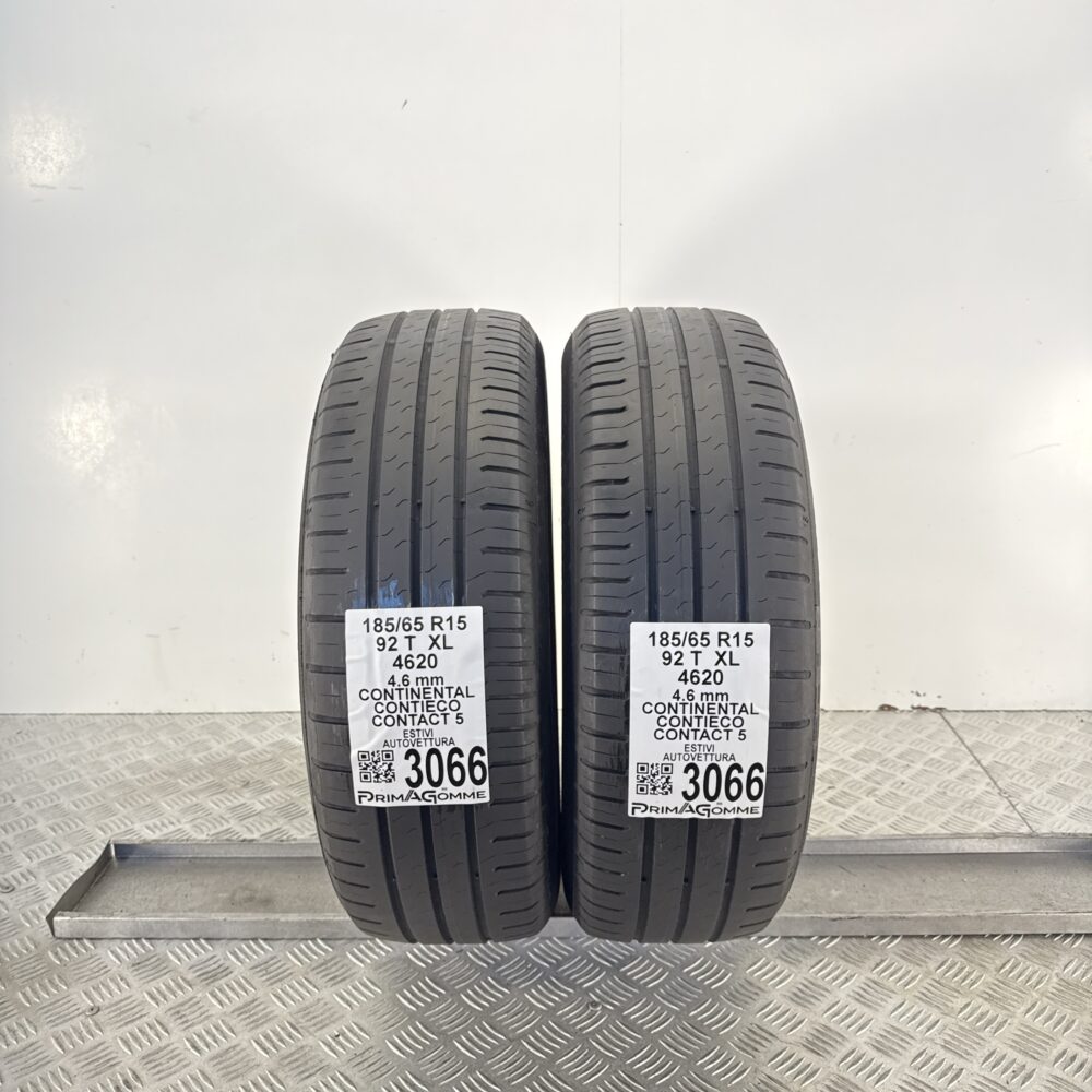 Gomme Usate 185 65 R15 XL 92T Continental ContiEcoContact 5 Estive