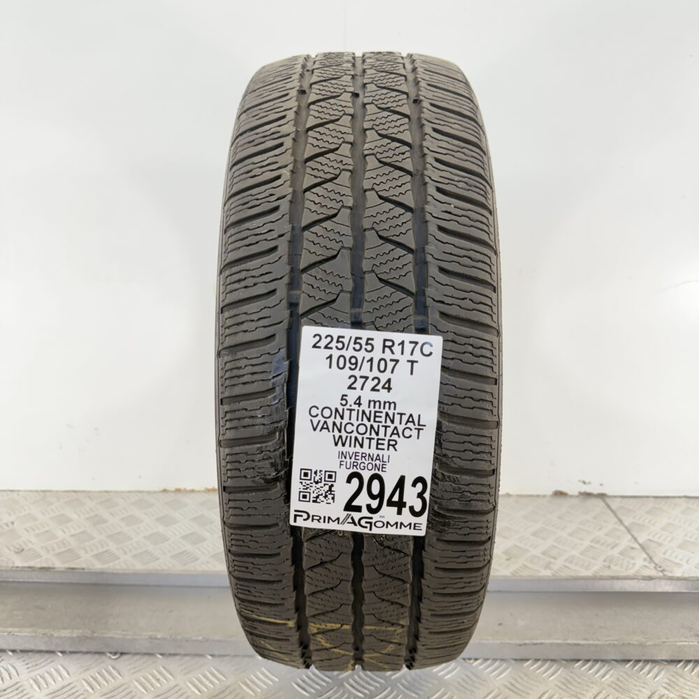 Gomma Usata 225 55 R17C 109/107T Continental VanContact Winter Invernale