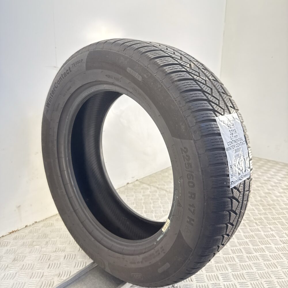 Gomma Usata 225 60 R17 99H Continental Winter Contact TS850P 71% Invernale - immagine 5