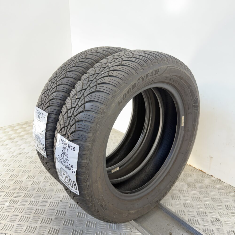 Gomme Usate 175 65 R15 88T Goodyear Ultra Grip 9+ Invernali - immagine 6