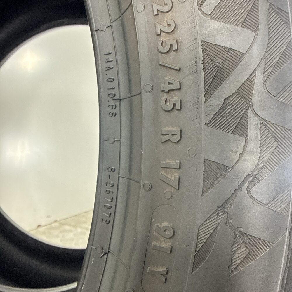 Gomme Usate 225 45 R17 91Y Continental Premium Contact 7 Estive - immagine 6