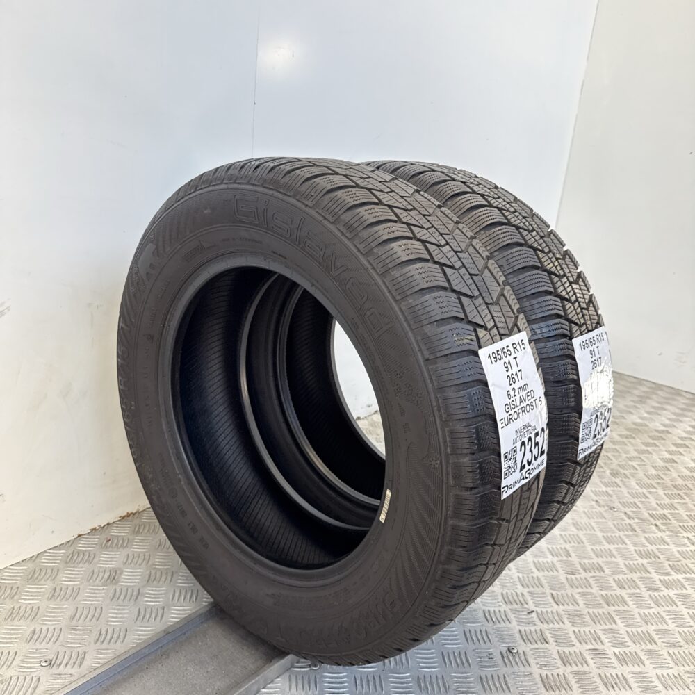 Gomme Usate 195 65 R15 91T Gislaved Eurofrost 6 78% Invernali - immagine 8