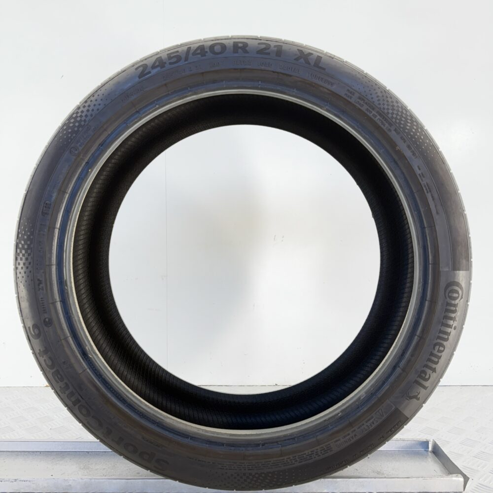 Gomme Usate 245 40 R21 XL 100Y Continental Sport Contact 6 79% Estive - immagine 8