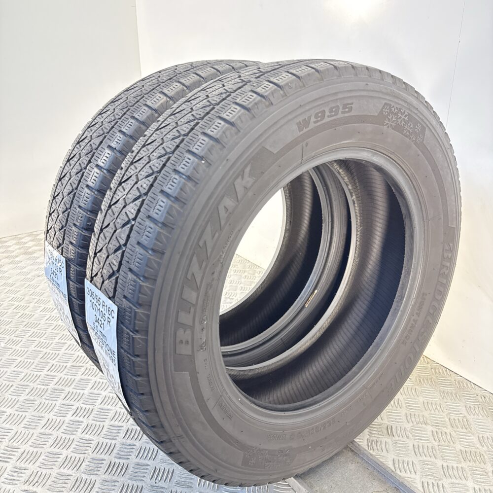 Gomme Usate 205 65 R16C 107/105R Bridgestone Blizzak W995 Invernali - immagine 5