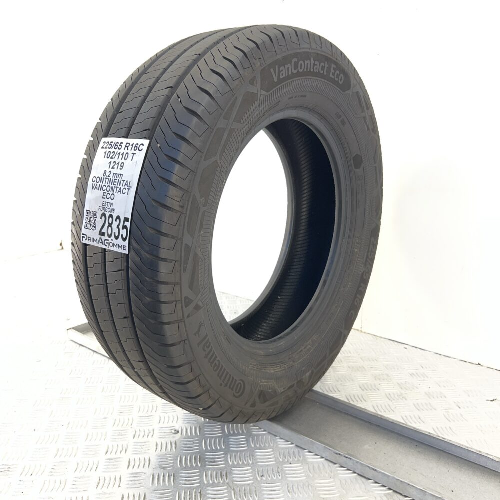 Gomma Usata 225 65 R16C 102/110T Continental VanContact ECO 91% Estivo - immagine 5