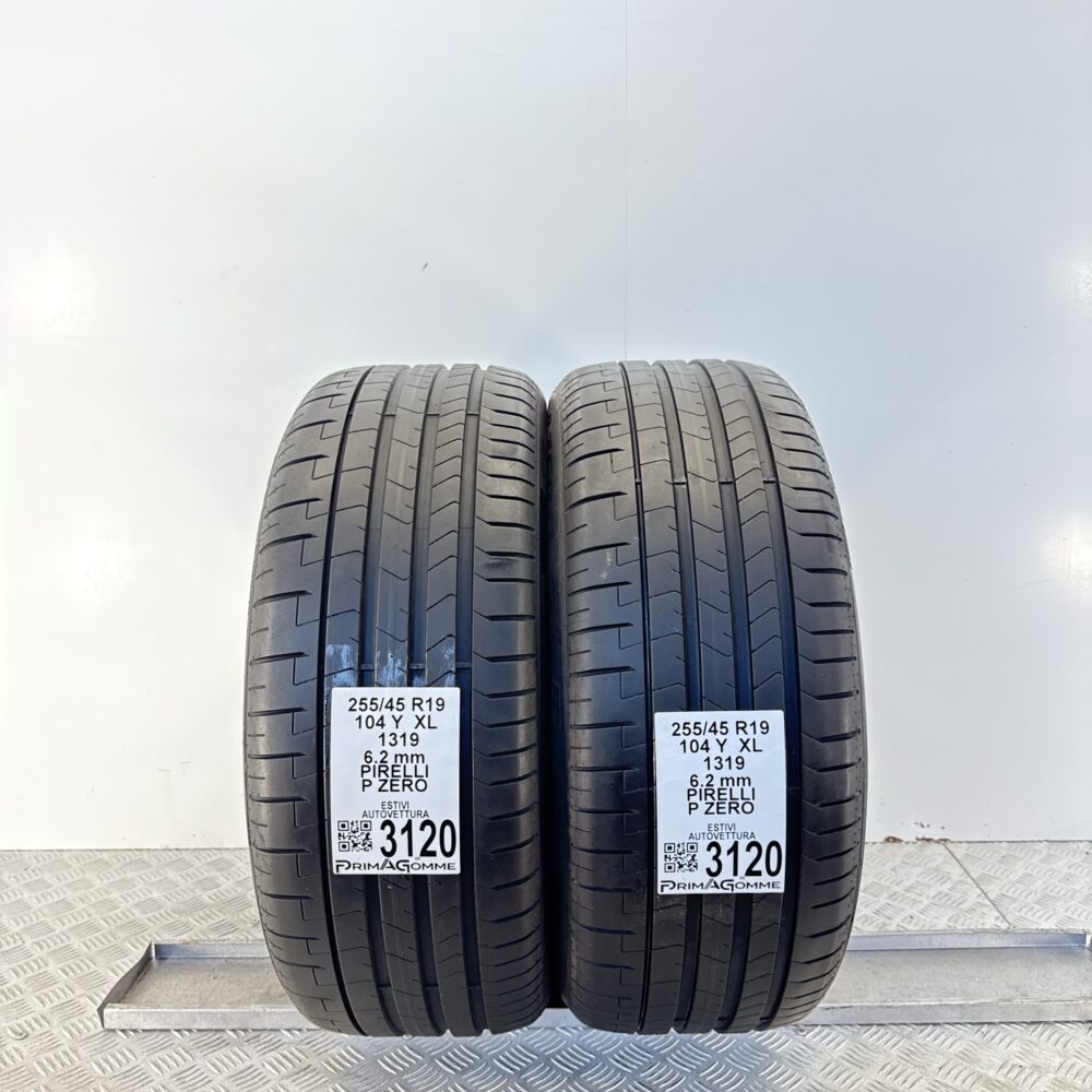 Gomme Usate 255 45 R19 XL 104Y Pirelli P Zero 89% Estive