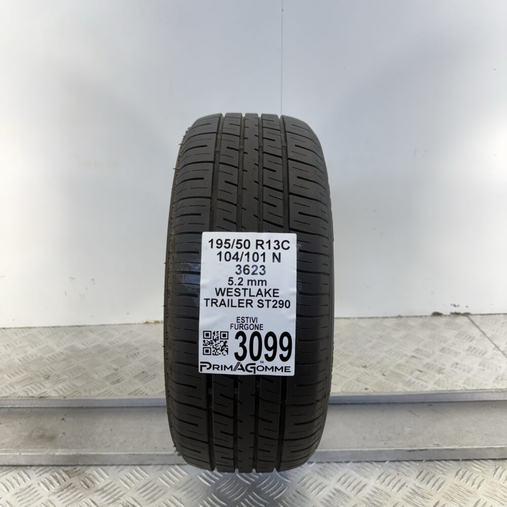 Gomma Usata 195 50 R13C 104/101N Westlake Trailer ST290 Estivo