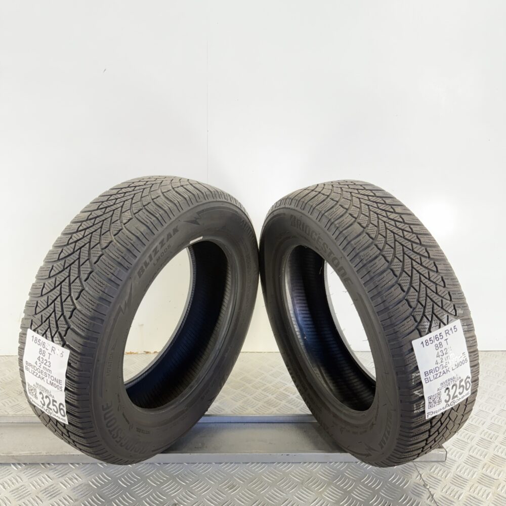 Gomme Usate 185 65 R15 88T Bridgestone Blizzak LM005 Invernali - immagine 11