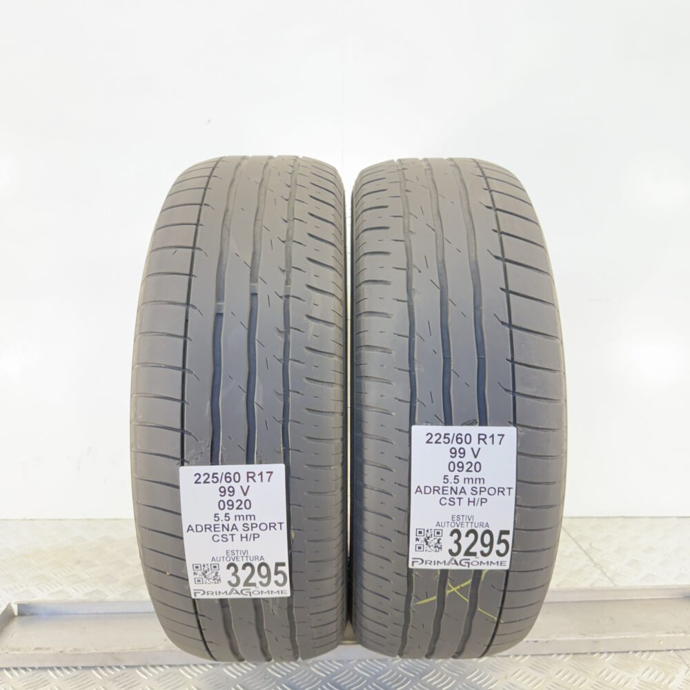 Gomme Usate 225 60 R17 99V CST Adrena Sport H/P 79% Estive