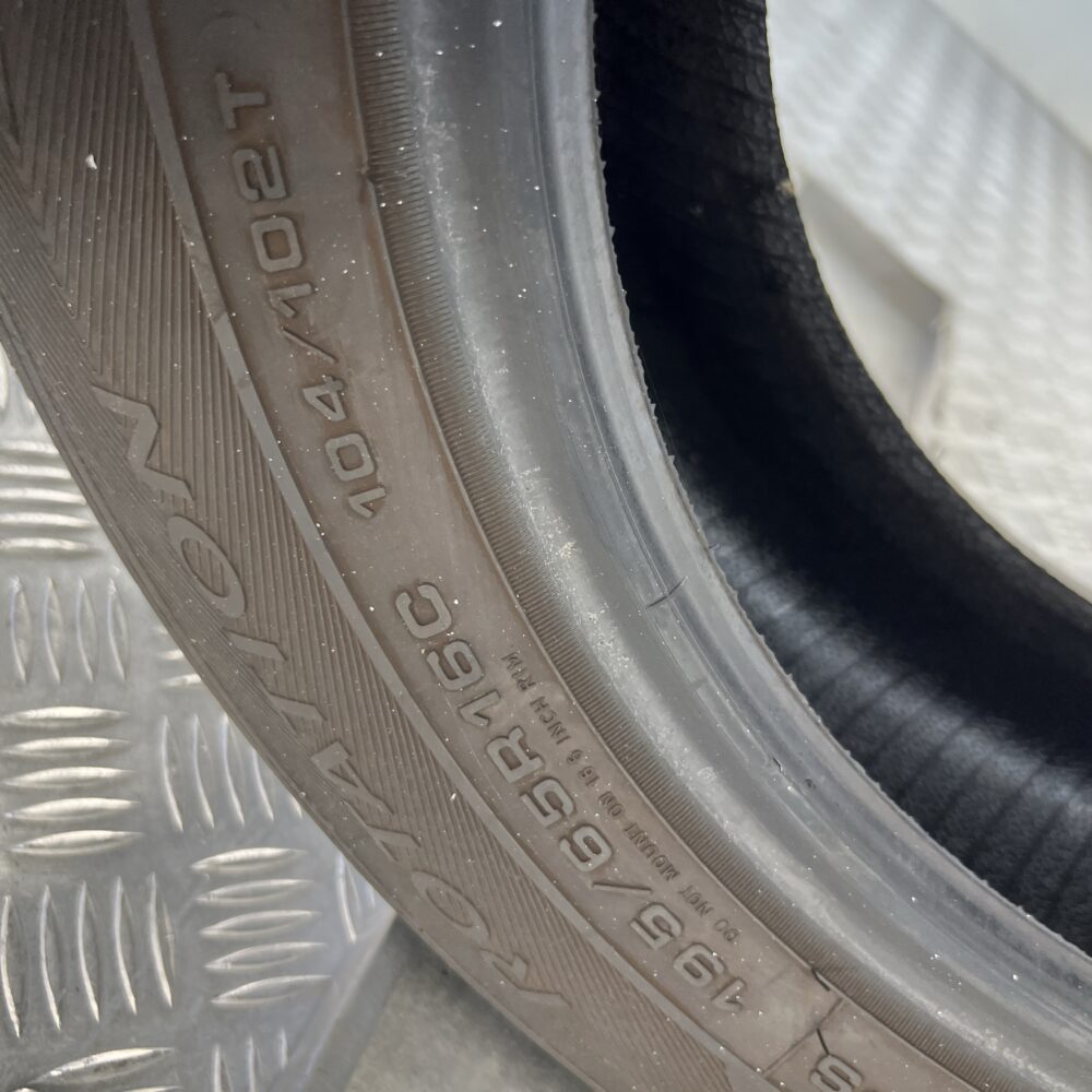 Gomma Usata 195 65 R16C 104/102T Goodyear Cargo Ultragrip Invernale - immagine 7
