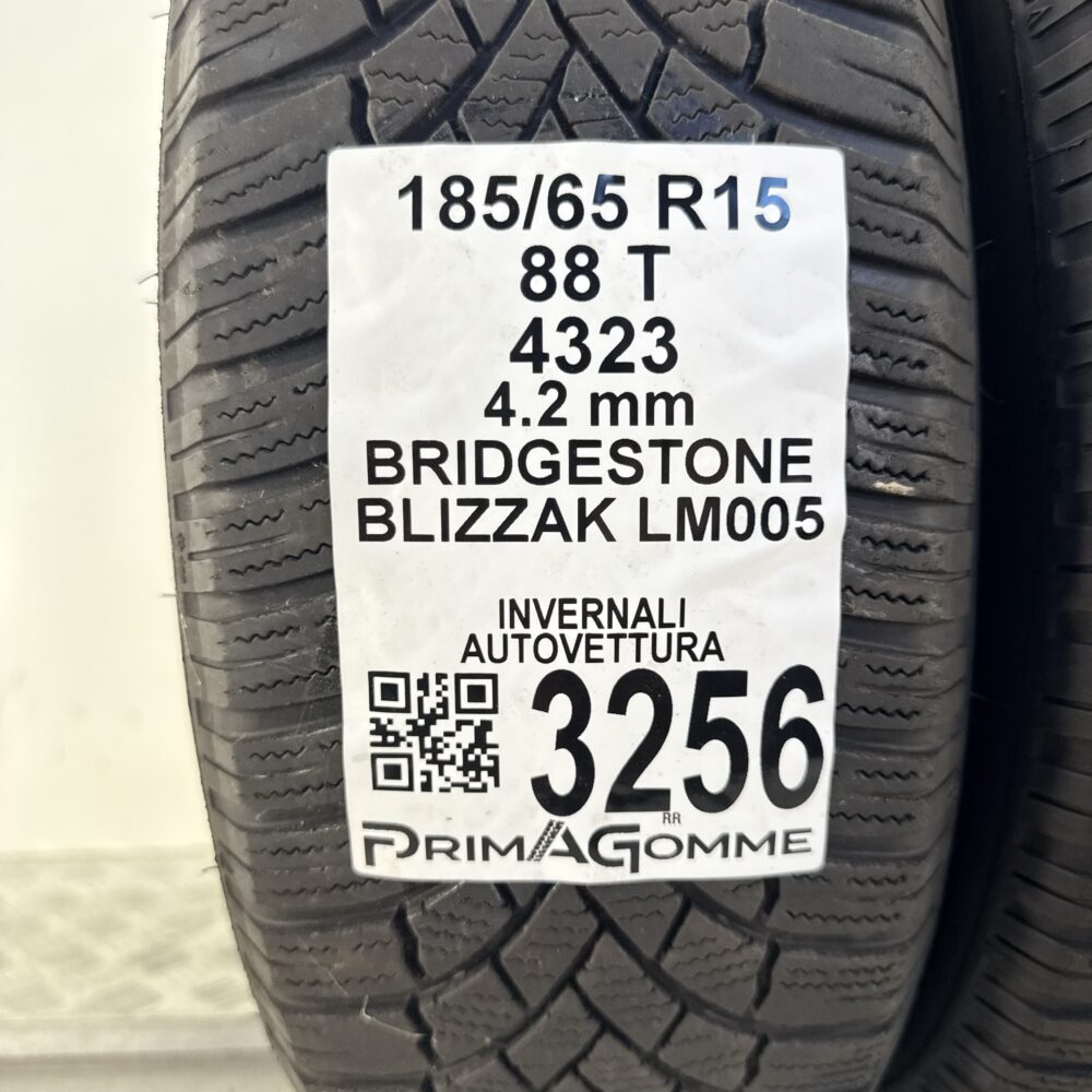 Gomme Usate 185 65 R15 88T Bridgestone Blizzak LM005 Invernali - immagine 3
