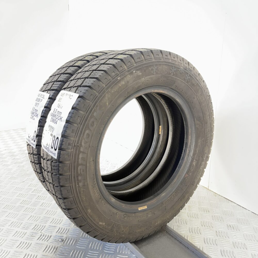 Gomme Usate 145 R13C 88/86P Hankook DW04 71% Invernali - immagine 11
