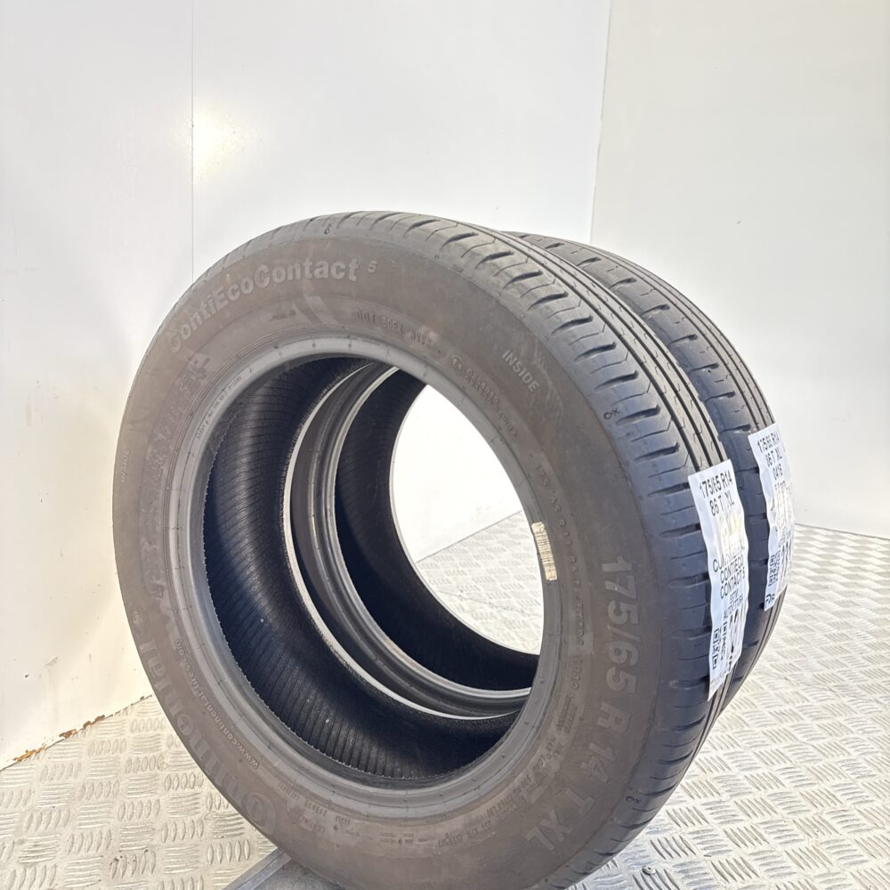 Gomme Usate 175 65 R14 XL 86T Continental ContiEco Contact 5 71% Estive - immagine 5