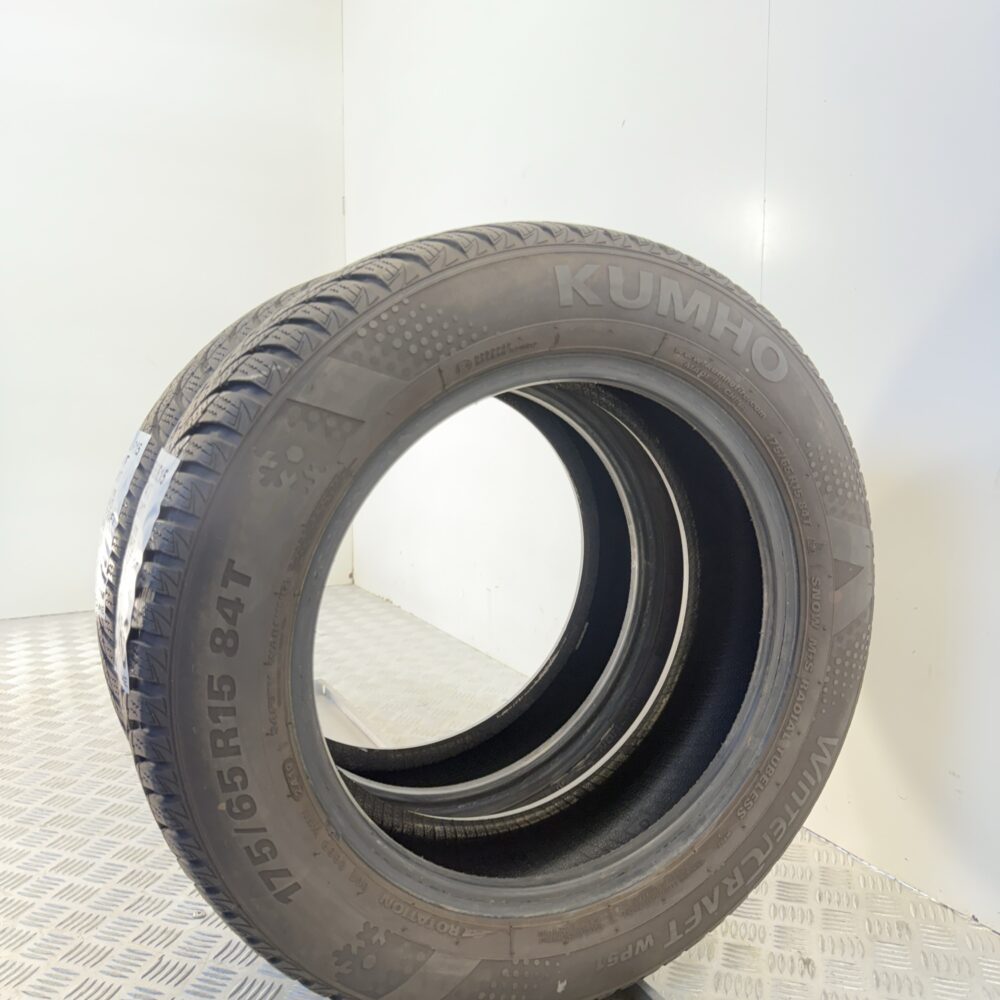 Gomme Usate 175 65 R15 84T Kumho Wintercraft WP51 83% Invernali - immagine 4