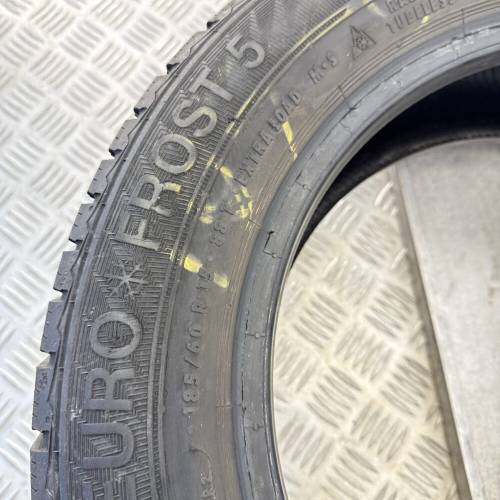 Gomme Usate 185 60 R15 XL 88T Gislaved Eurofrost 5 Invernali - immagine 10