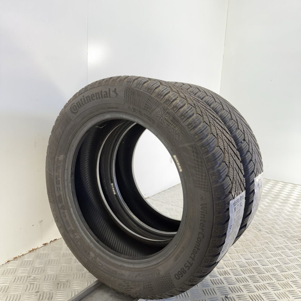 Gomme Usate 185 60 R15 XL 88T Continental Winter Contact TS860 77% Invernali - immagine 5