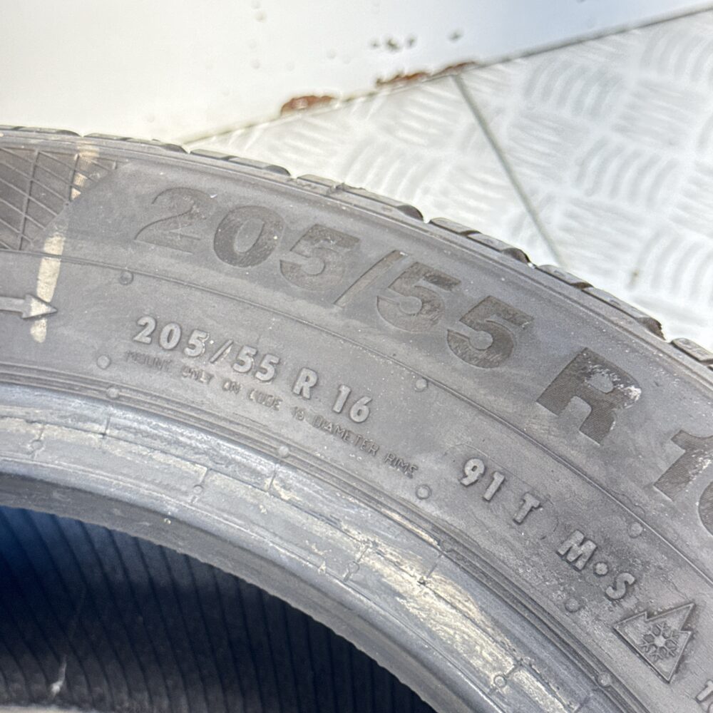 Gomme Usate 205 55 R16 91T Continental ContiWinterContact TS850 93% Invernali - immagine 7