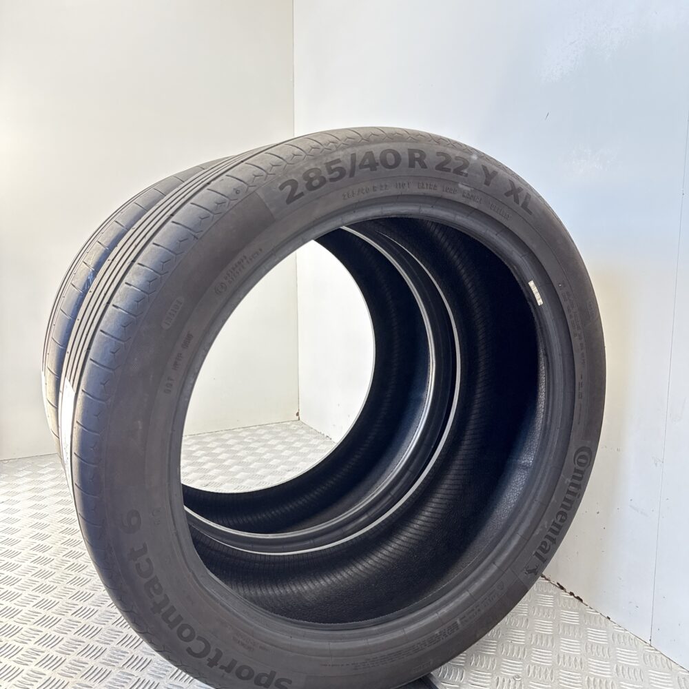 Gomme Usate 285 40 R22 XL 110Y Continental Sport Contact 6 Estive - immagine 9