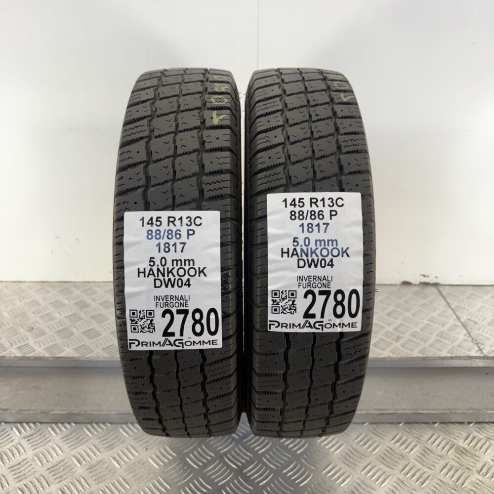 Gomme Usate 145 R13C 88/86P Hankook DW04 71% Invernali - immagine 9