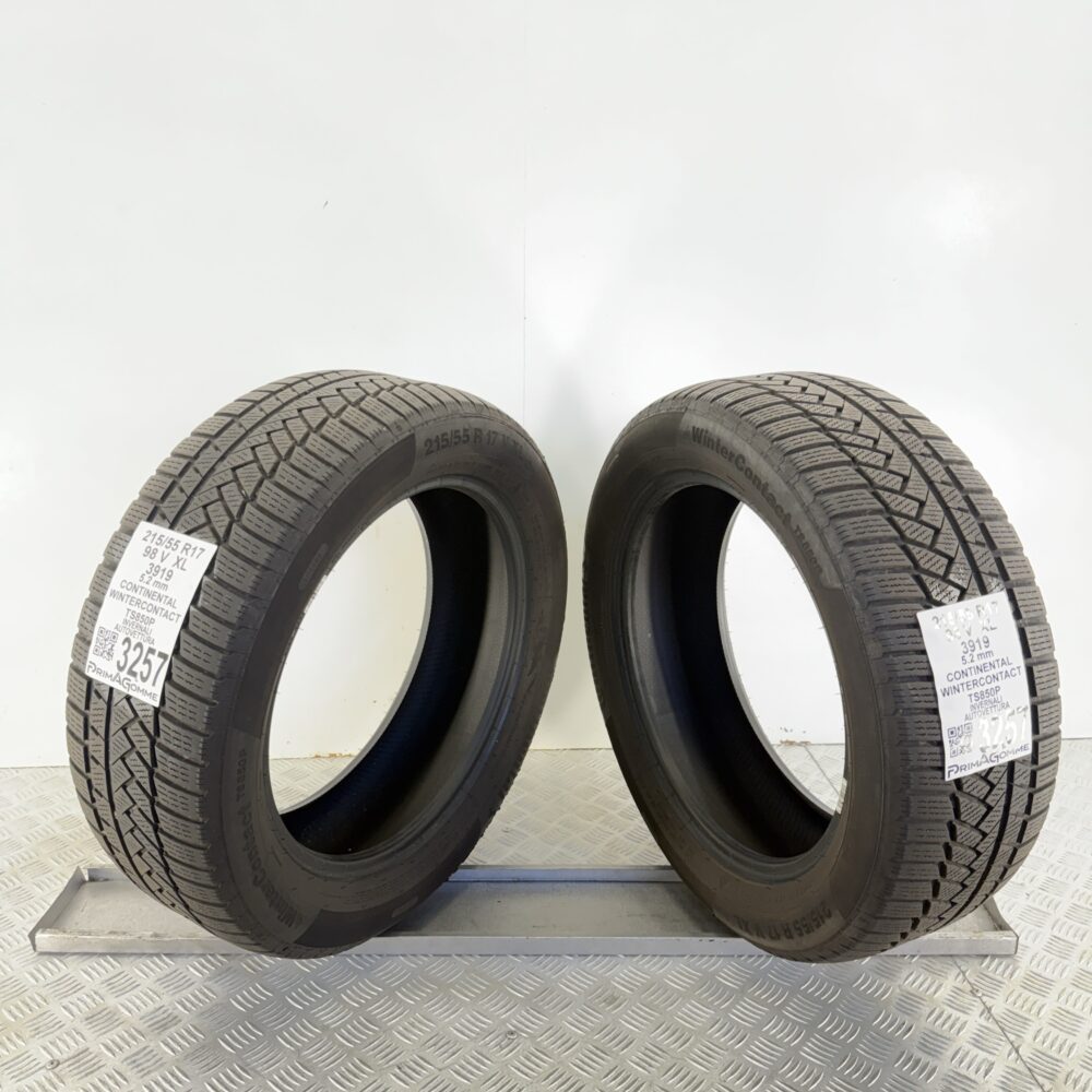 Gomme Usate 215 55 R17 XL 98V Continental WinterContact TS850P 74% Invernali - immagine 11