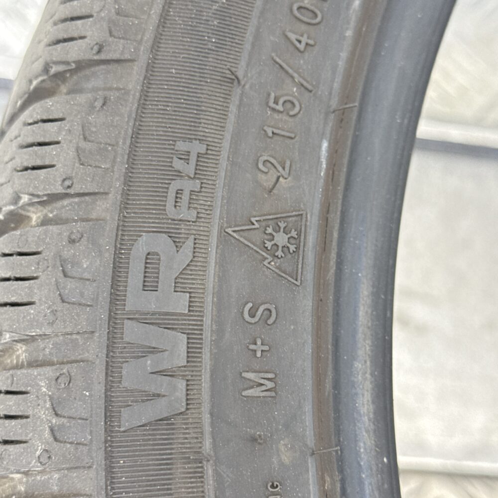 Gomme Usate 215 40 R17 XL 87V Nokian Wra4 98% Invernali - immagine 8