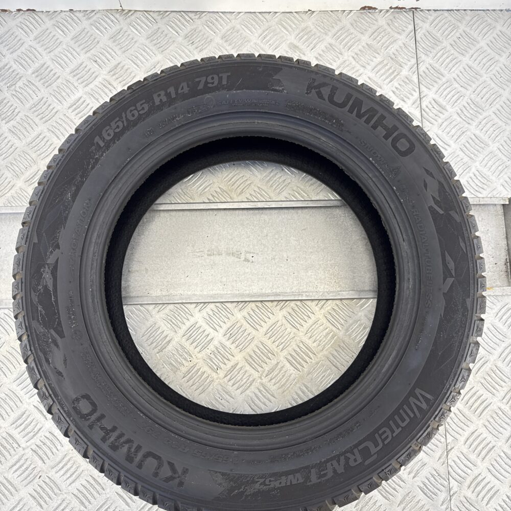 Gomme Usate 165 65 R14 79T Kumho Winter Craft WP52 80% Invernali - immagine 10