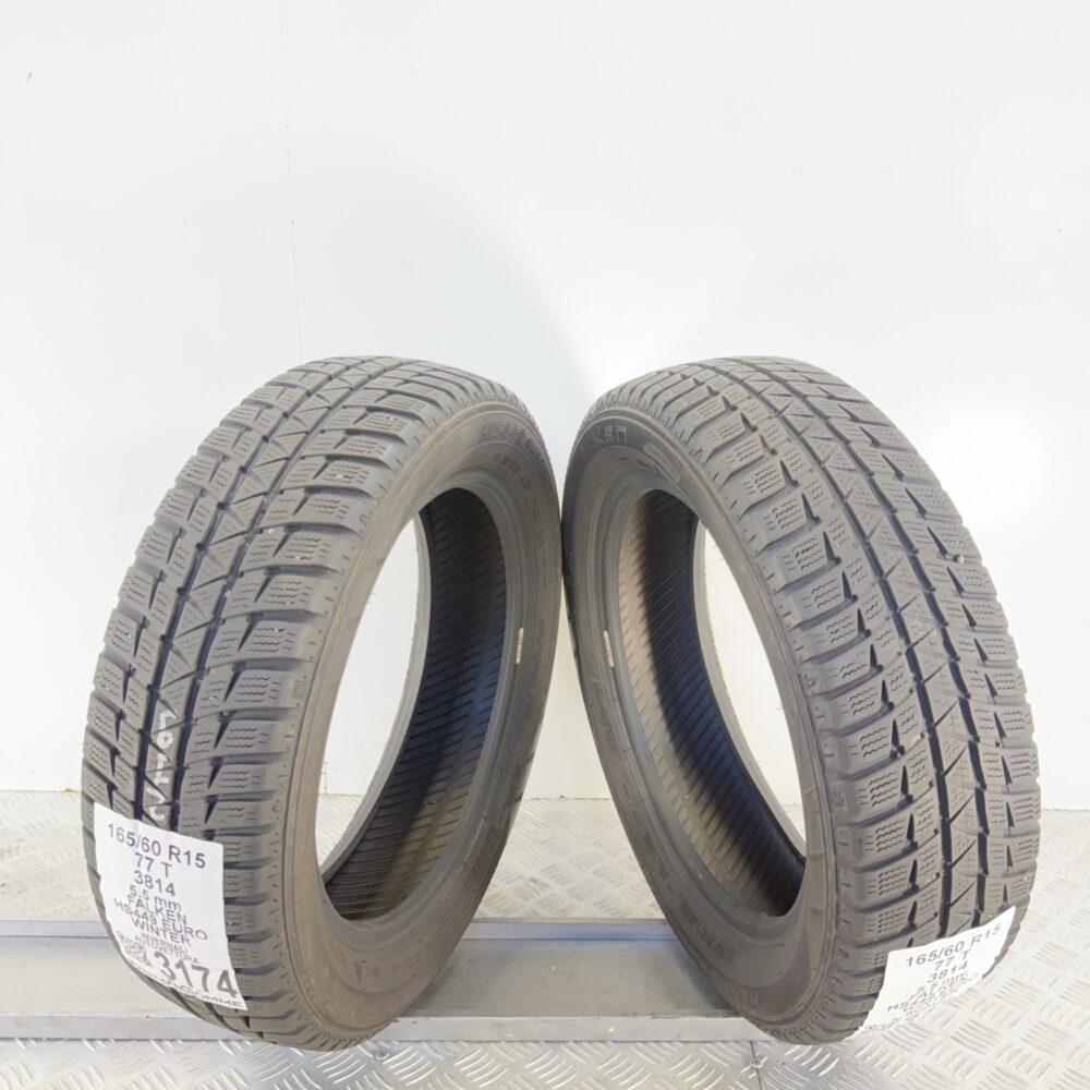 Gomme Usate 165 60 R15 77T Falken HS449 EURO WINTER 79% Invernali - immagine 6